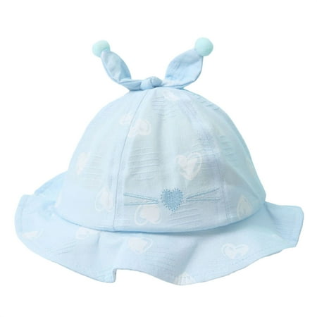 

CenturyX Breathable Sun Protection Fisherman Hat for Infants Baby Summer Bucket Hat