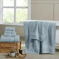thumbnail image 3 of Modern Threads Luxury Cotton 6-Piece Quick Dry Towel Set, Sea, 3 of 4