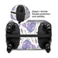 thumbnail image 4 of Fotbe Lavender Flowers Luggage Cover Protector,Suitcase Protector,Scratch and Dirt Resistant,Fits 18-32 Inch Luggage-X-Large, 4 of 9