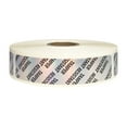 thumbnail image 1 of Silver Tamper Resistant Evident Labels | 0.75" x 3.5" Inch Rectangle | 500 Pack, 1 of 1