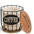 thumbnail image 1 of Support de Rangement pour Filtres à Café, Organisateur de Dosettes de Café Grande Capacité, Filtres à Café, 1 of 4