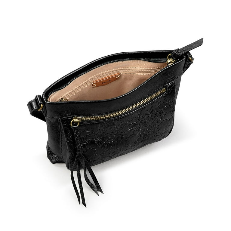 The Sak Sanibel Leather Mini Crossbody Leather
