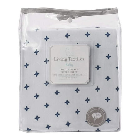 Living Textiles Jersey Fitted Sheet Starry Night Walmart Canada