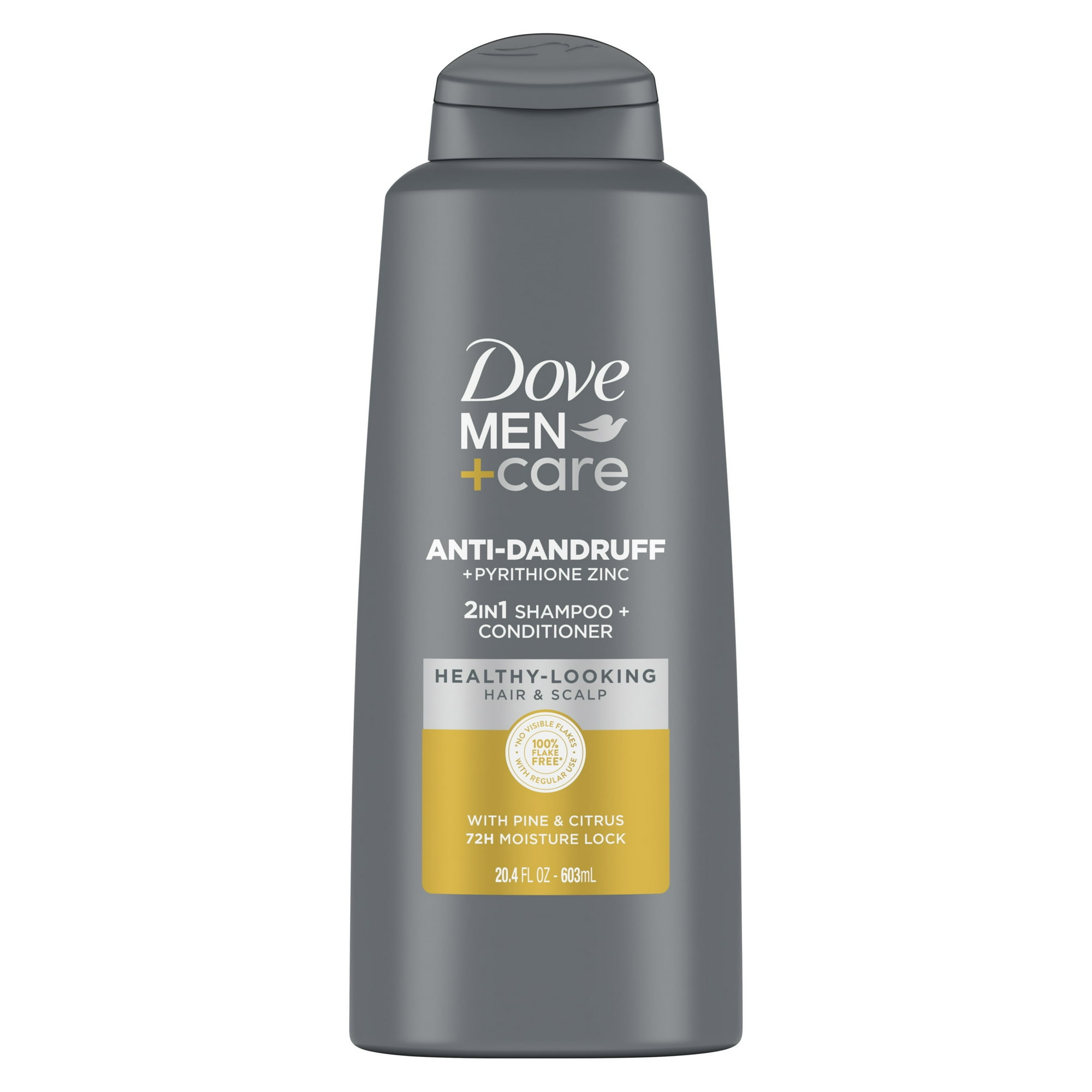 Dove Men+Care Anti-Dandruff 2-in-1 Shampoo + Conditioner Pine & Citrus, 20.4 oz