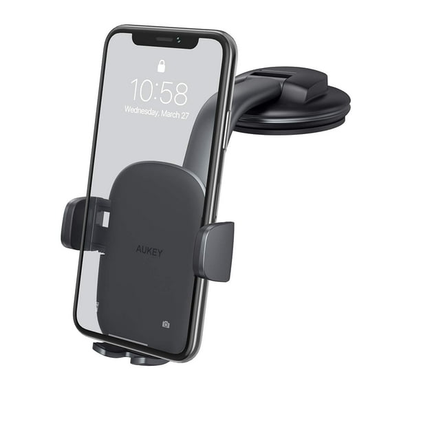 AUKEY Car Phone Holder Dashboard [Strong Suction] HD C50 Gray Walmart