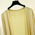 thumbnail image 5 of Women Casual Lightweight Open Front Cardigans Long Sleeve Cardigans Dusters Summer Sun Protection Outfits, 5 of 9