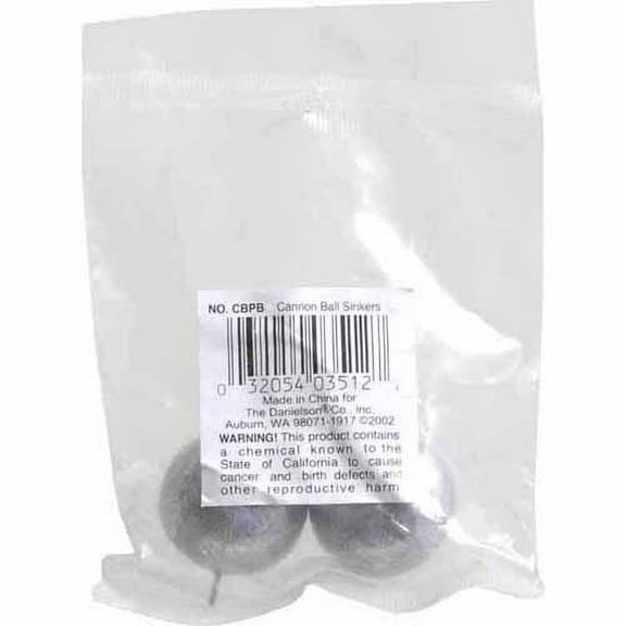 Danielson CBPB-6 Cannon Ball Sinker