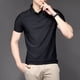 thumbnail image 1 of Camisa Polo Masculina Sem Costura De Seda Gelada New2024, 1 of 2