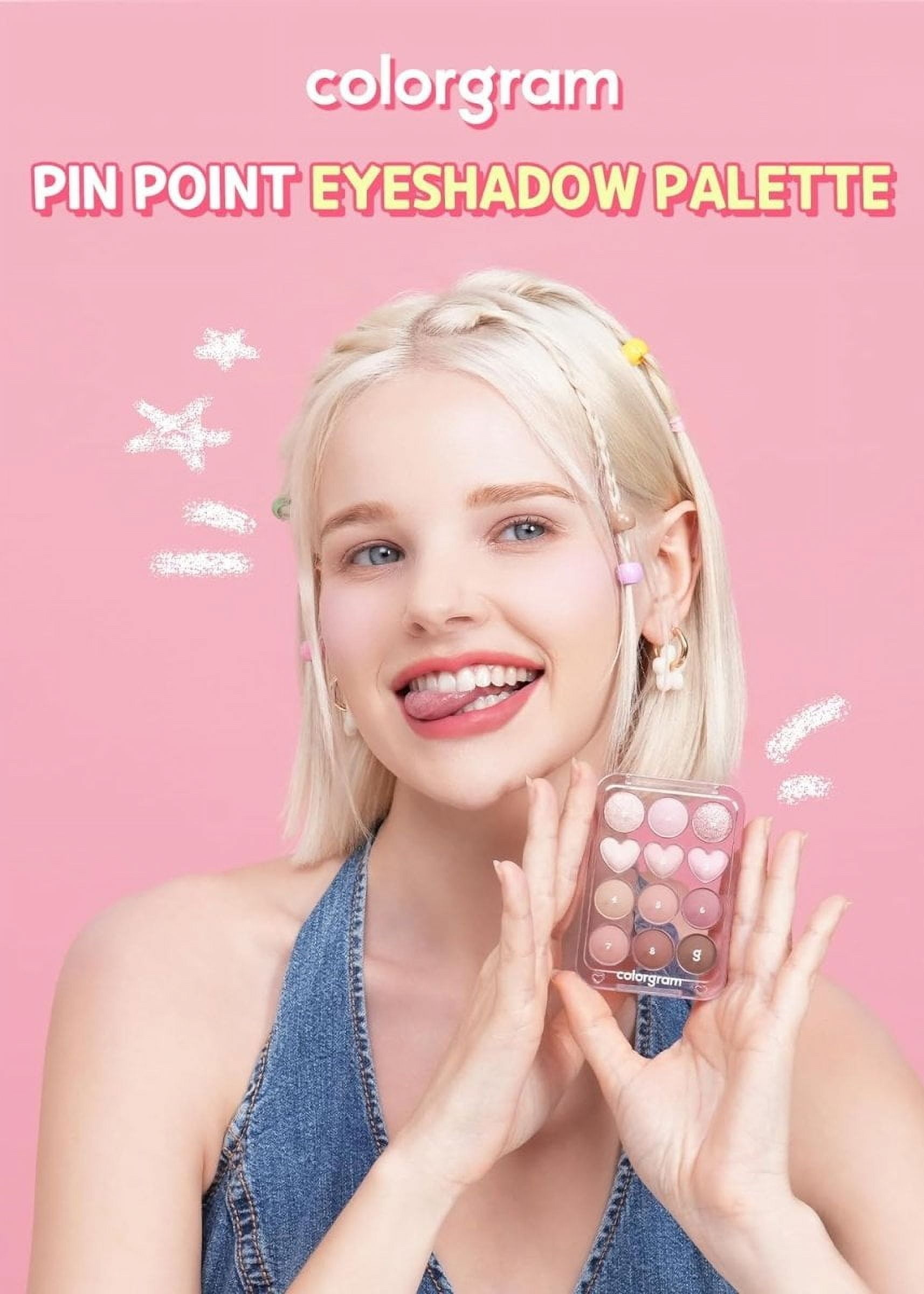 Colorgram Pin Point Eye Palette 04 Bright+Cool
