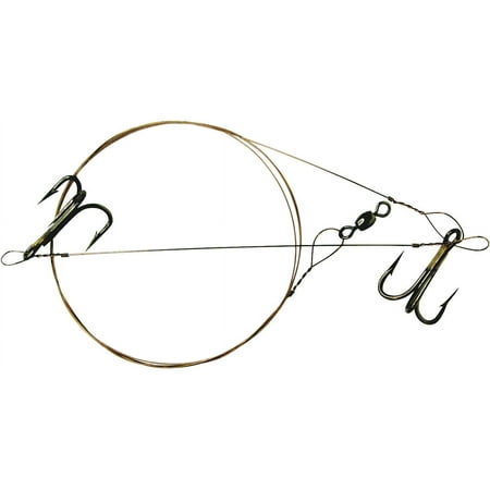 UPC: 0043344006031 | Boone 00603 Live Bait Rig 2 Pk 2 # 6 Treble Hook