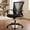 Black, variant on Home Office Chair - Ergonomic Mesh Desk Chair with Lumbar Support, Height Adjustable Task Chairs with Fixed Armrest, for Computer, Students, Conference, 360° Swivel, Blue