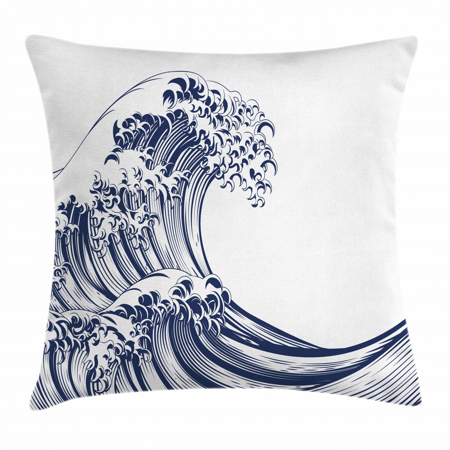 Wave Cushion Cover The Great Wave off Kanagawa Pillow Cover Japanese
