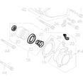 thumbnail image 2 of Clutch Slave Cylinder Rebuild Repair Parts Kit Fits Honda 0108-006, 2 of 7