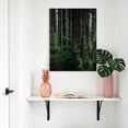 thumbnail image 4 of Canvas Wall Art Summer Green Canvas Art Print Forest Pine Trees Pictures Wall Decor for Living Room Bedroom Artwork Decorations Stretched Framed Ready to Hang 8"x10", 4 of 9