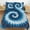 style, variant on Blue Spiral Tie-dye Pattern 3D Duvet Cover 3pcs Set Bedding Set Polyester Microfiber Quilt Cover for Bedroom Decoration Queen