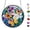 A, variant on 83 Pieces Acrylic Suncatcher Puzzle, Unique Butterflies in Bloom Acrylic Sun Catcher Puzzle Kit for Doors Garden and Window Hanging, DIY Suncatcher Kits for Adults
