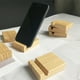 thumbnail image 5 of Base de madera personalizada para teléfono móvil, tableta o cualquier otro teléfono móvil. Base de madera con doble ranura para sentarse. Venta al por mayor., 5 of 7