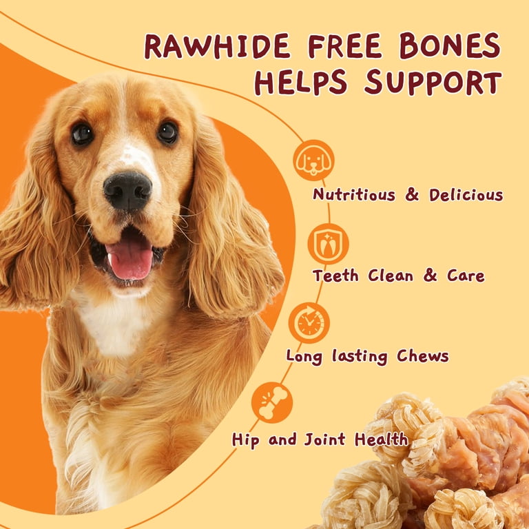 Jungle Calling Beef Tendons Dog Chews, Chicken Wrapped, Hip & Joint Support photo 5