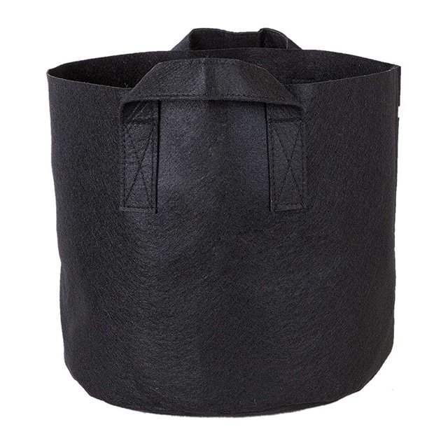 Bolsa redonda para plantar flores Bewildely al aire libre maceta para cultivo de vegetales 60*45cm