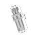 thumbnail image 2 of BESTYASH 1Jgo Conector Hidráulico Con Rosca 1/2 Pulgada Y Capuchón Para Equipos Agrícolas Plata, 2 of 6