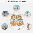 thumbnail image 6 of FORMRS Boys Swim Trunks Quick Dry Mesh Liner Boardshorts Sizes XS-XL, Pumpkins Pattern, 6 of 7