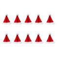 thumbnail image 1 of 10 piezas de adornos navideños de serie, gorros de Papá Noel en forma de panal, adornos navideños colgantes para decoración de fiestas navideñas, 1 of 5