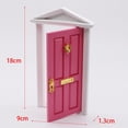 thumbnail image 4 of Modelo de Muñeca de Madera para Casas de Muñecas Sala de Estar Dormitorio Accesorio de Bricolaje + Modelo de Muñeca de Madera para Casas de Muñecas Macarena Puerta en miniatura, 4 of 6