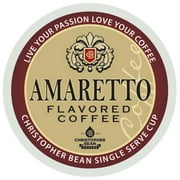 Christopher Bean Coffee Amaretto K-Cup Coffee Pods, 18 Count