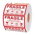 thumbnail image 4 of Lipstore Fragile Stickers Fragile Labels Packing Labels Handle with Care Stickers for Transportation Mailing Office Luggage Shipping D, 4 of 8
