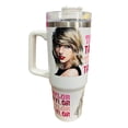 thumbnail image 1 of Termo de acero inoxidable Fartmex color blanco, Taylor Swift 1989 de 30 oZ, 1 of 4