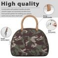 thumbnail image 4 of Camo Lunch Bag for Women – Tactical Army Camouflage Design, Insulated & Leakproof Military-Style Tote for Outdoor, Work, or Hunting, 4 of 6