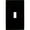 Black, variant on Ultra Pro Screwless Wallplate, Single Toggle, Switch Plate, White Coastal