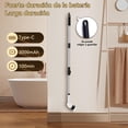 thumbnail image 2 of DASHLINE Cepillo Electrico para Ba&ntilde;o Limpieza,con 9 Cabezales de Cepillo para Polvo reemplazables,480-580RPM,Cepillo de Limpieza inal&aacute;mbrico,Mango de extensi&oacute;n Ajustab, 2 of 6