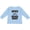 AE-Light Blue, variant on Inktastic Daddys Biking Buddy Boys or Girls Long Sleeve Toddler T-Shirt