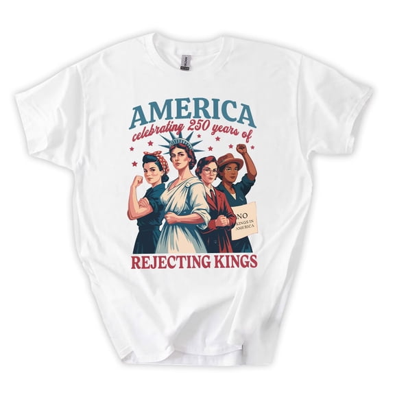 Feminist 4th of July T-Shirt, 250th Anniversary Shirt, America 250 Tee, Liberal Patriotic T-shirt