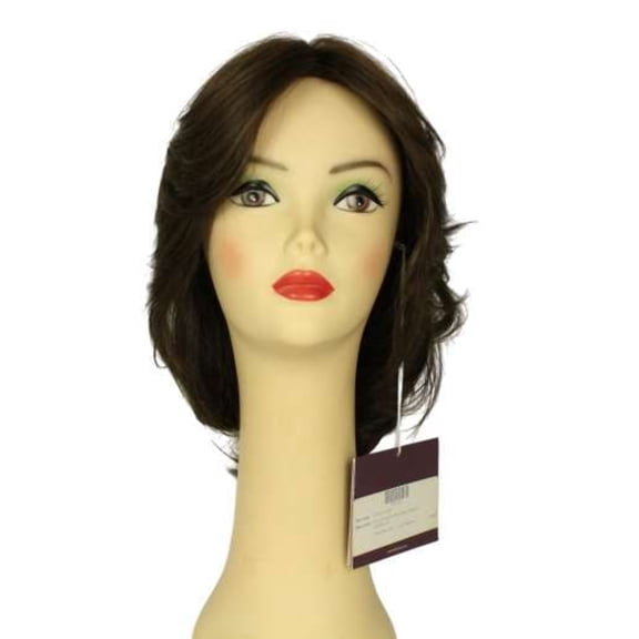 European Human Hair Freeda Wig Olivia 2000 Medium Brown Skin Top Size M