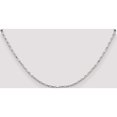 thumbnail image 5 of Sterling Silver 1.65mm Elongated Box Chain (16 X 1.65) Made In India qpe13-16, 5 of 5