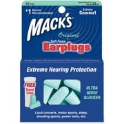 3 Pack - Mack's Ultra Soft Foam Earplugs 10 Pairs