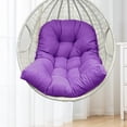 thumbnail image 5 of koolsoo Hanging Egg Chair Cushion Soft Basket Chair Cushion for Outdoor Porch Garden Violet, 5 of 6
