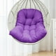 thumbnail image 5 of Cojín para silla de huevo, cómodo cojín para silla de patio, lavable y cómodo para hamaca. Violeta, 5 of 6