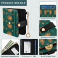 thumbnail image 5 of Small Wallet For Women Bifold Leather Pocket Coin Credit Card Holder With RFID Blocking Sun & Moon, 5 of 6