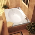 thumbnail image 2 of Vogue 42 x 72 Rectangular Whirlpool Jetted Bathtub with Reversible Drain, 2 of 2