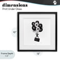 thumbnail image 4 of Stupell Industries Contemporary Chic Balloons & Purse Black Framed Print Under Glass, 13 x 13, by Amanda Greenwood, 4 of 8