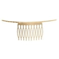 thumbnail image 4 of Pinzas de Metal Retro para Bodas Accesorios para el Cabello Nupcial Dorado, 4 of 8