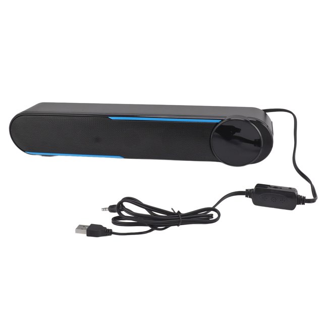 Barra de sonido Nikou con cable y control táctil sonido envolvente alta fidelidad