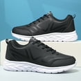 thumbnail image 3 of Mepaouo Non Slip Work Shoes for Men Waterproof Kitchen Chef Restaurant Walking Sneakers for Food Service, 3 of 7
