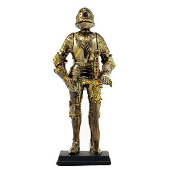 Medieval Kingdom European Suit Of Armor Knight Of Chivalry Swordsman Figurine
