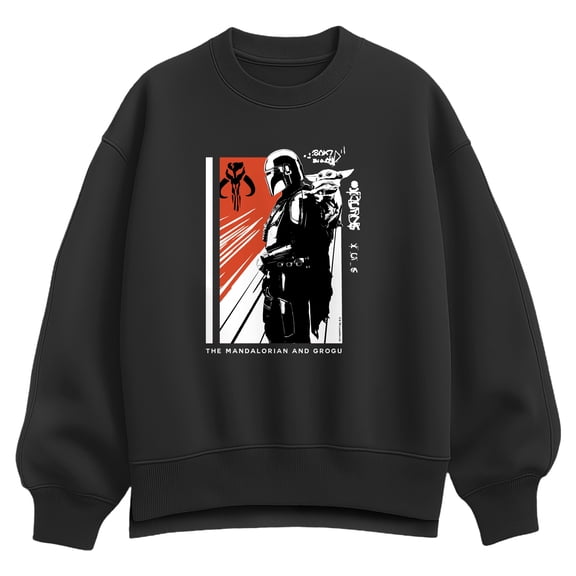 Star Wars - Magazine Oversized Fleece Crew Sweatshirt