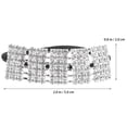 thumbnail image 4 of 2pcs Fine Ponytail Holder Crystal Hair Rings Hair Elastics Rhinestone Hair Bands, 4 of 7