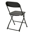thumbnail image 3 of Office Star Products White Powder Coated Frame and Plastic Chair 4-Pack, 3 of 4